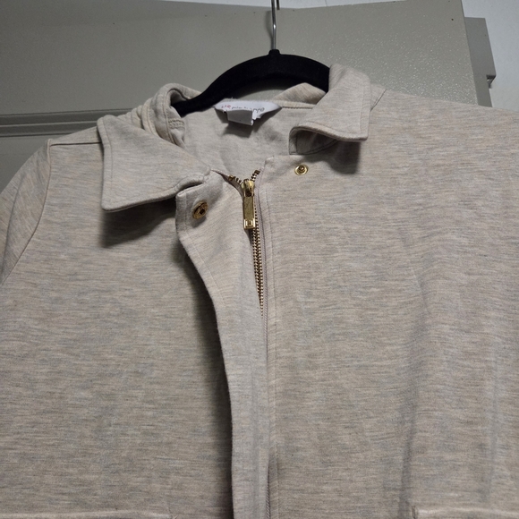 Liz Claiborne Cream Jacket - Picture 2 of 4